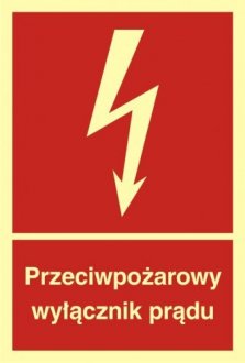 Przeciwpożarowy wyłącznik prądu